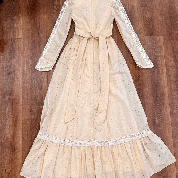 Free Shipping! Gunne Sax Maxi Dress - Picture 3 of 3